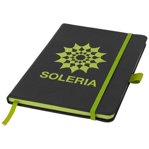 Color-edge A5 hardcover notitieboek lime