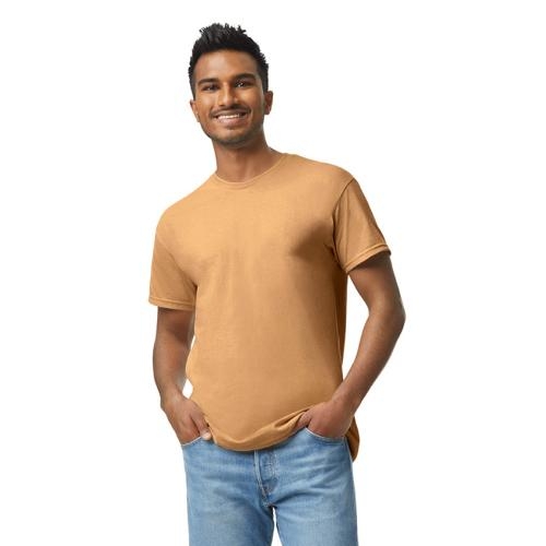 Gildan heavyweight T-shirt unisex old gold,l