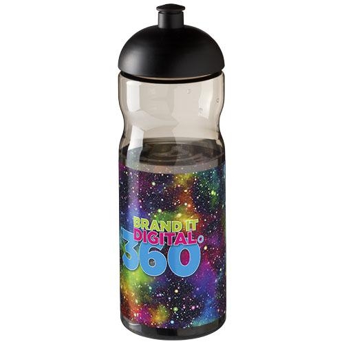 H2O Base bidon met koepeldeksel 650 ml charcoal