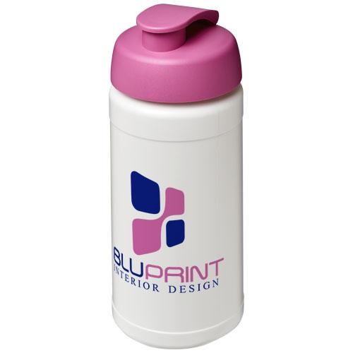 Baseline Plus sportfles met flipcapdeksel 500 ml roze