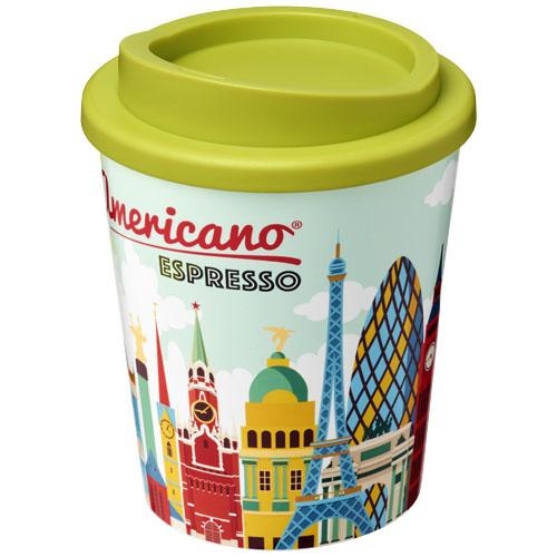 Brite Americano espresso geïsoleerde beker 250 ml lime