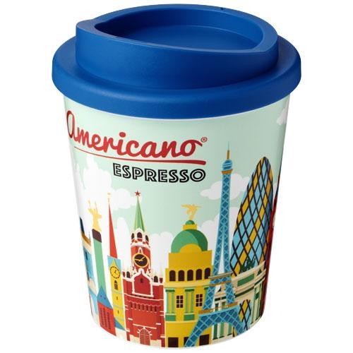 Brite Americano espresso geïsoleerde beker 250 ml middenblauw