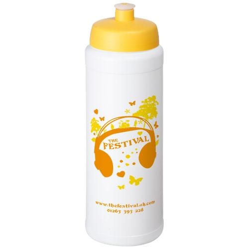 Baseline Plus grip sportfles met sportdeksel 750 ml geel