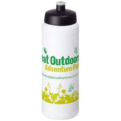 Baseline Plus drinkfles met sportdeksel 750 ml wit/zwart