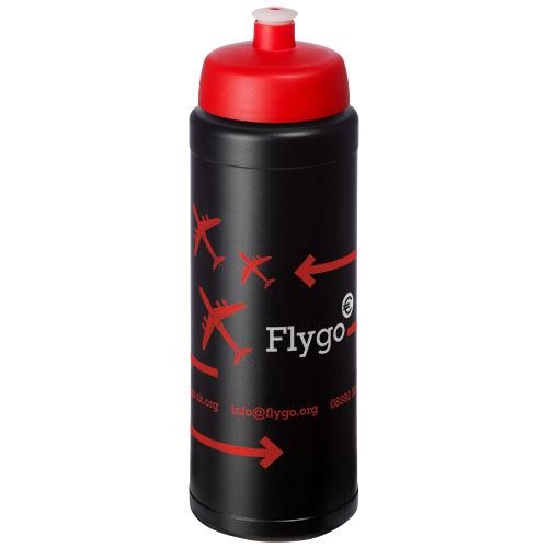Baseline Plus drinkfles met sportdeksel 750 ml zwart/rood