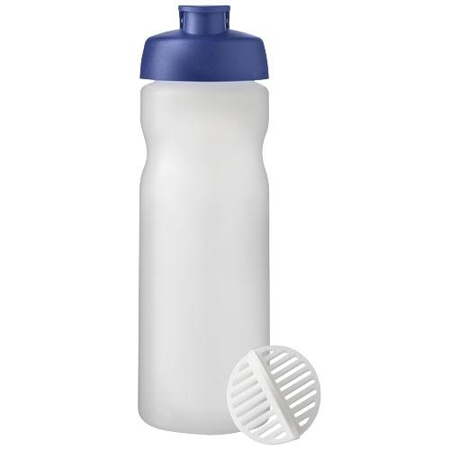 Baseline Plus sportfles met shaker bal 650 ml blauw