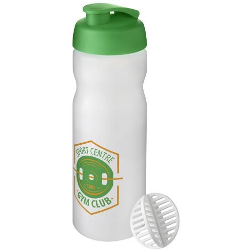 Baseline Plus sportfles met shaker bal 650 ml groen
