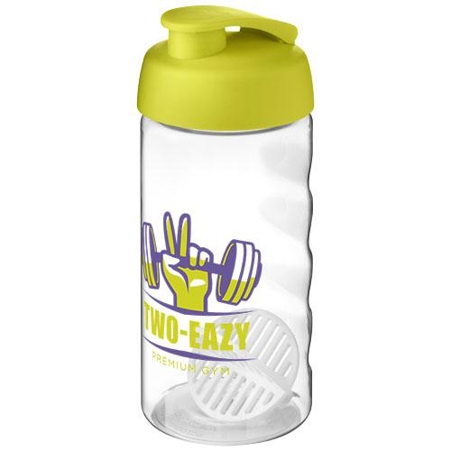 H2O Active Bop sportfles met shaker bal 500 ml lime