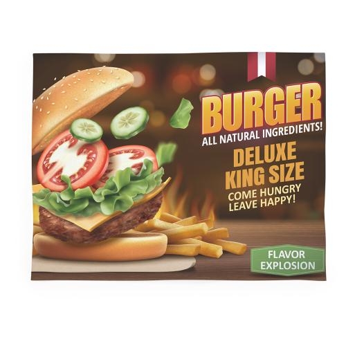 Sublimatie placemat Lebron wit