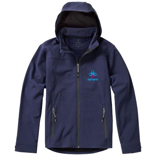 Langley softshell heren jas navy,l