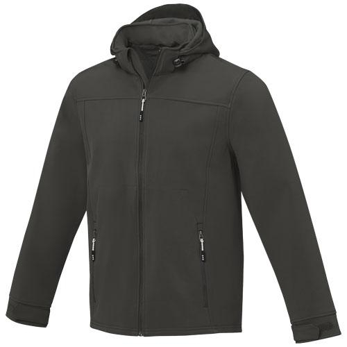 Langley softshell heren jas antraciet,s
