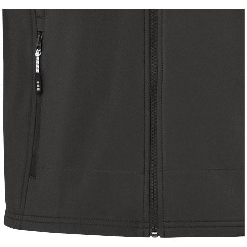 Langley softshell heren jas antraciet,s