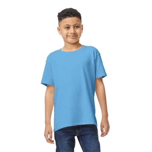 Gildan heavyweight kinder T-shirt carolina blue,l