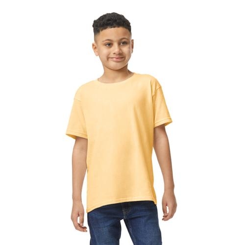 Gildan heavyweight kinder T-shirt yellow haze,l