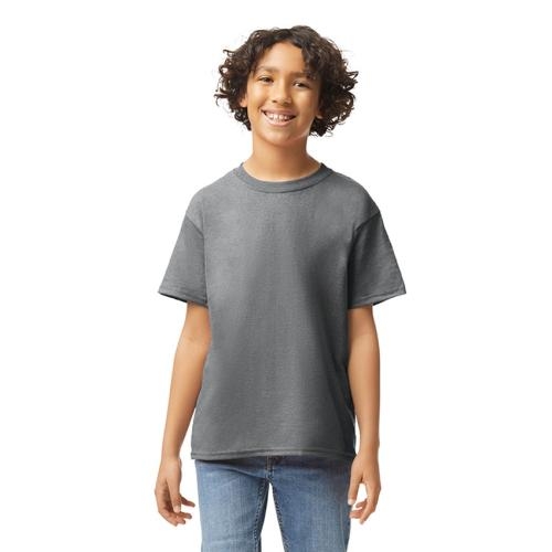 Gildan heavyweight kinder T-shirt graphite heather,l