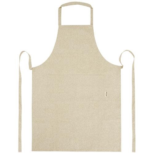Pheebs 200 g/m² gerecycled katoenen schort naturel