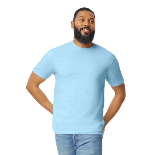 Gildan Softstyle T-shirt lichtblauw,l