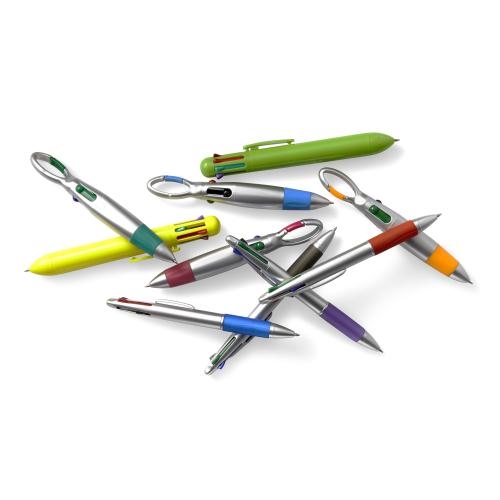 4-in-1 balpen lichtblauw