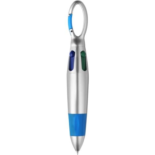 4-in-1 balpen lichtblauw