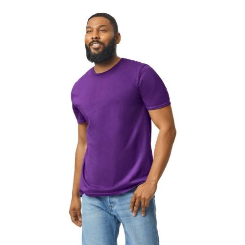 Gildan Softstyle T-shirt paars,l