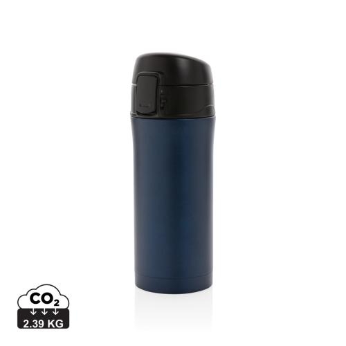 Metallic easy lock lekvrije vacuüm mok blauw