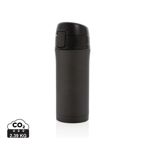 Metallic easy lock lekvrije vacuüm mok zwart