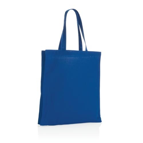 Impact AWARE gerecycled katoenen draagtas blauw