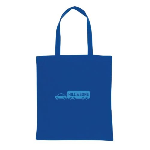 Impact AWARE gerecycled katoenen draagtas blauw