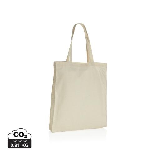 Impact AWARE gerecycled katoenen draagtas wit