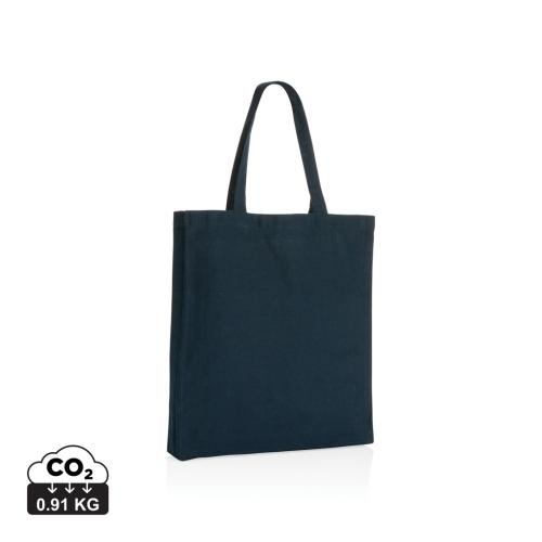 Impact AWARE gerecycled katoenen draagtas donkerblauw