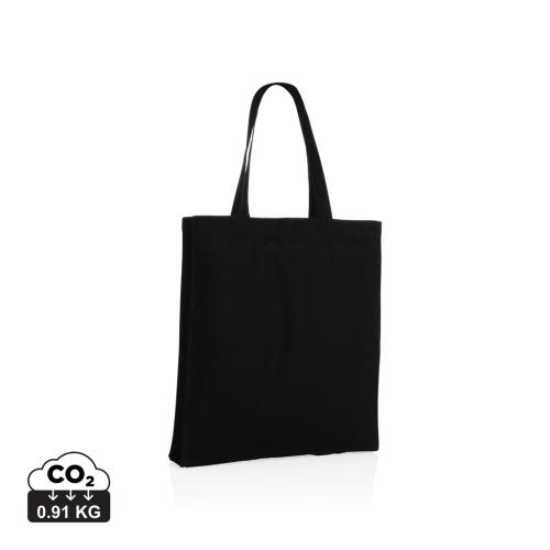 Impact AWARE gerecycled katoenen draagtas zwart