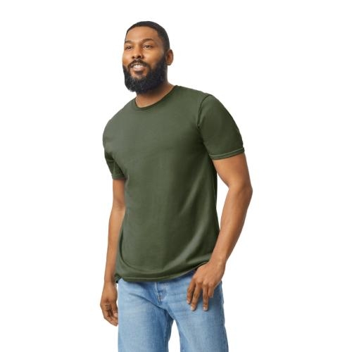 Gildan Softstyle T-shirt military green,l
