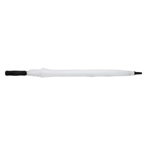 30 inch Impact AWARE RPET stormproof paraplu wit