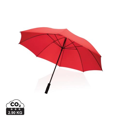 30 inch Impact AWARE RPET stormproof paraplu rood