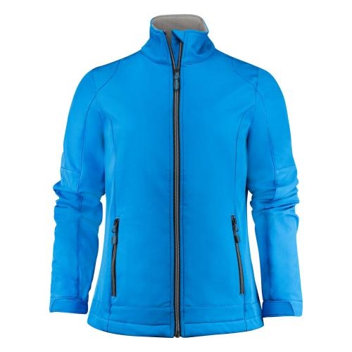 Printer TRIAL LADY SOFTSHELL oceaan blauw,l