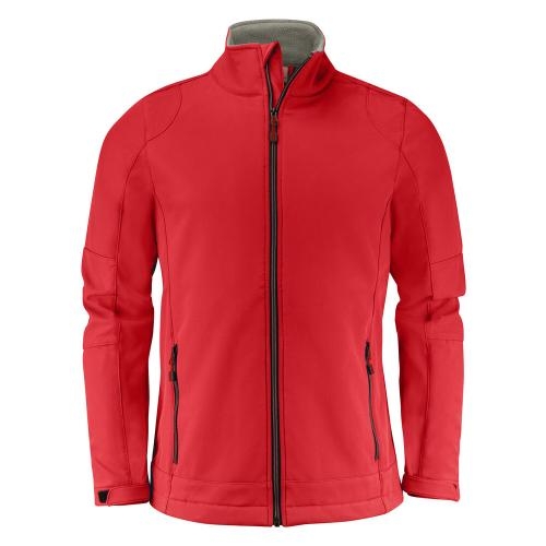 Printer Trial Softshell Jacket rood,l