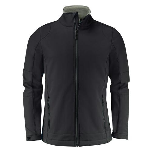 Printer Trial Softshell Jacket zwart,l