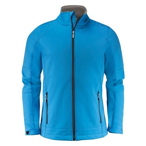 Printer Trial Softshell Jacket ocean blue,l
