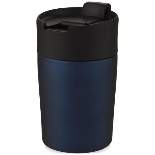Koperen vacuüm geïsoleerde beker Jetta 180 ml blauw