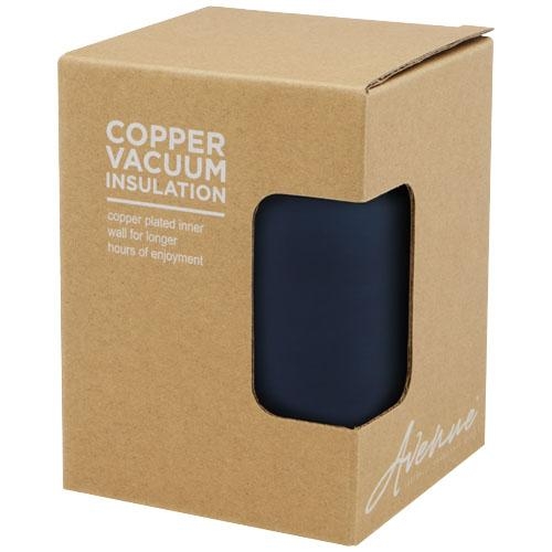 Koperen vacuüm geïsoleerde beker Jetta 180 ml blauw