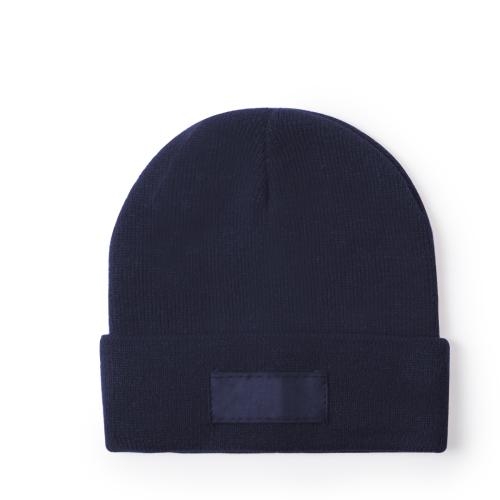 Muts met patch Holsen blauw