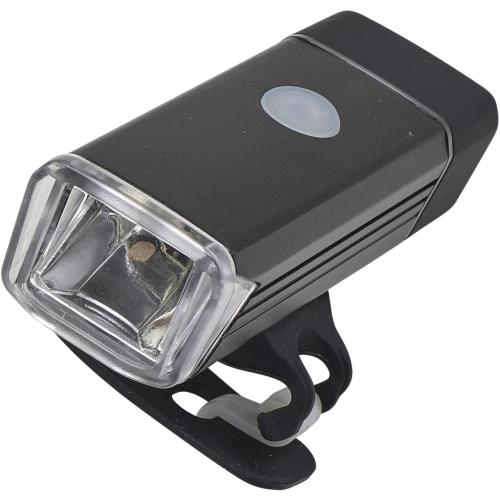 COB fietslamp rood zwart