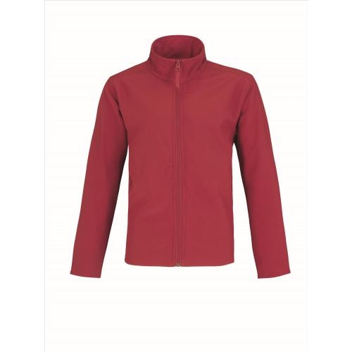 Comfortabele Softshell jas rood,m