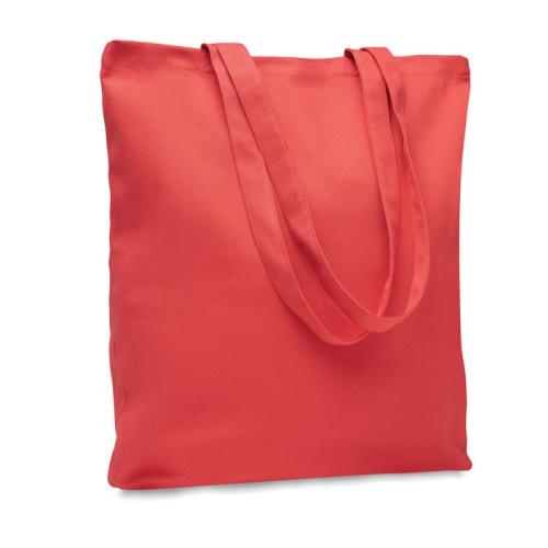 Stevige canvas boodschappentas Rassa coloured rood