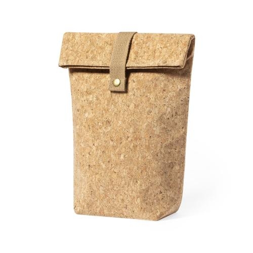 Thermotasje van kurk bruin