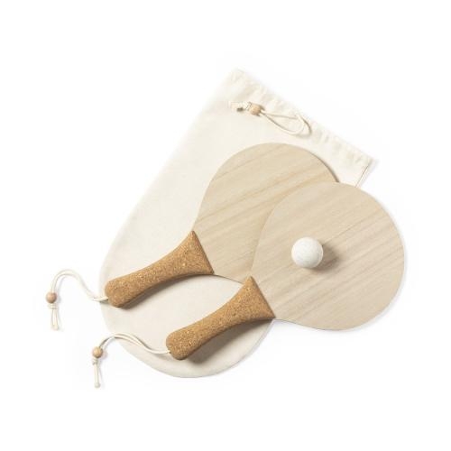 Strandrackets Bubbak naturel