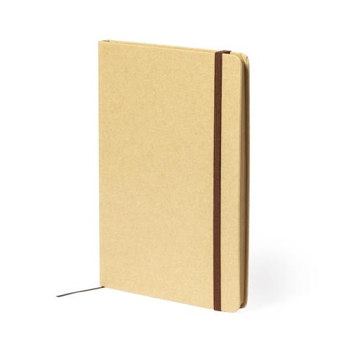 Notitieblokje gerecycled karton Klamax naturel
