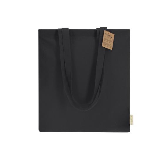 Draagtas organisch katoen 140 grams Klimbou blauw