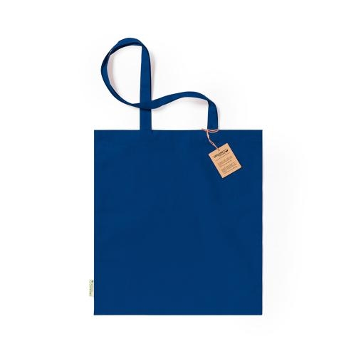 Draagtas organisch katoen 140 grams Klimbou marineblauw