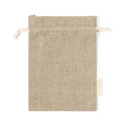 Gerecycled katoenen koordzakje Karzak naturel